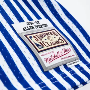 NBA shirt Philadelphia 76ers Striped Allen Iverson image-3