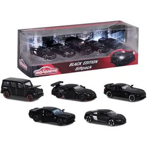 Sets of 5 cars Smoby Black Edition Giftpack image-0