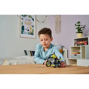 Figurine moto sos police Smoby Dickie image-2