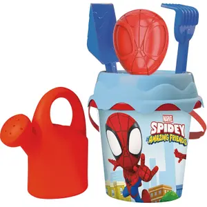 Beach games bucket mm garni watering can Smoby Spidey image-0