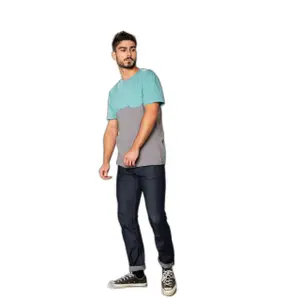 T-shirt with two-colored pocket Snap Climbing image-2