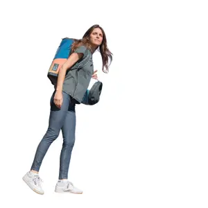 Jeans skinny femme Snap Climbing image-0