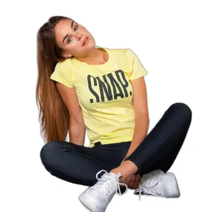 T-shirt com logótipo feminino Snap Climbing image-1