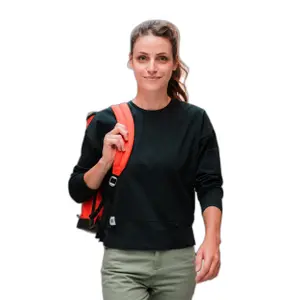 Women's long sleeve pocket t-shirt Snap Climbing image-0
