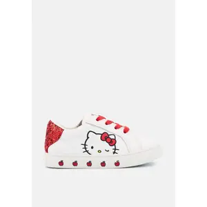 Girl sneakers Bons Baisers de Paname Mini Simone Hello Kitty - Glitter Rouge image-1