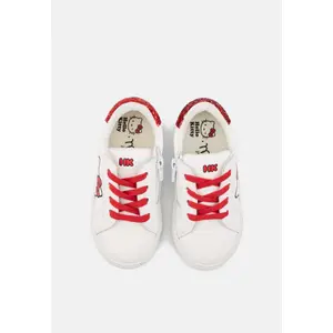 Girl sneakers Bons Baisers de Paname Mini Simone Hello Kitty - Glitter Rouge image-3