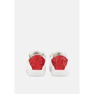 Girl sneakers Bons Baisers de Paname Mini Simone Hello Kitty - Glitter Rouge image-4