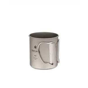 Mug i titanium enkel væg Snow Peak 450 image-3