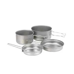 Set de cocina multiusos de titanio Snow Peak Compact image-0