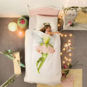 Comforter cover and pillowcase for children Snurk Fairy image-0