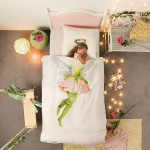 Comforter cover and pillowcase for children Snurk Fairy image-1