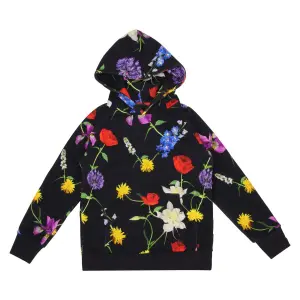 Sweatshirt hoodie Girl's Snurk Bouquet Gots image-0