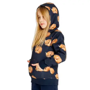 Hoodie Children's Snurk Fan Palm Gots image-2