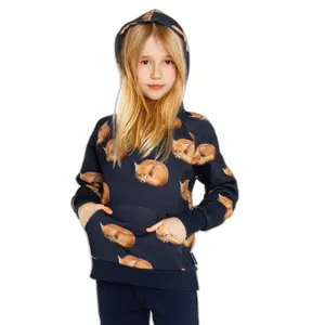 Hoodie, Kleinkinder Snurk Fan Palm Gots image-1