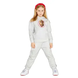 Hoodie Children's Snurk Lion Head on Gots image-0