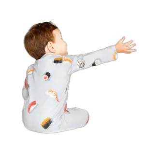 Baby romper Snurk Sushi Sunday Gots image-0