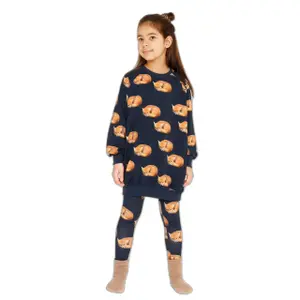 Legging child Snurk Fan Palm Gots image-1
