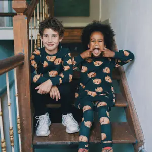 Legging child Snurk Fan Palm Gots image-2