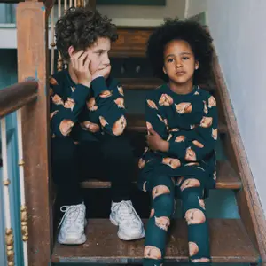 Legging child Snurk Fan Palm Gots image-3