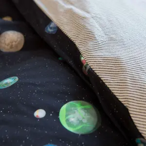 Comforter cover and pillowcase Snurk Marble Universe image-2