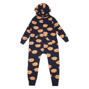 Children's romper Snurk Fan Palm Gots image-3