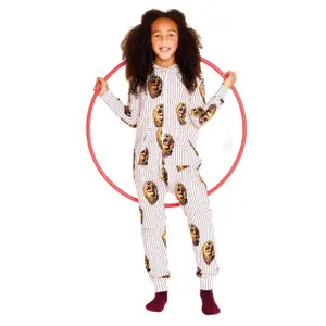 Children's romper Snurk Lion Gots image-0