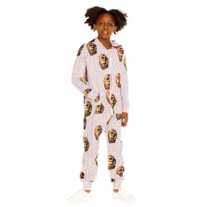 Children's romper Snurk Lion Gots image-1