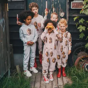 Children's romper Snurk Lion Gots image-3