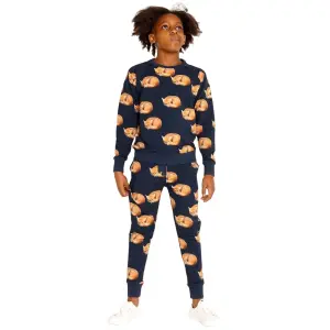Kids' joggers Snurk Fan Palm Gots image-1