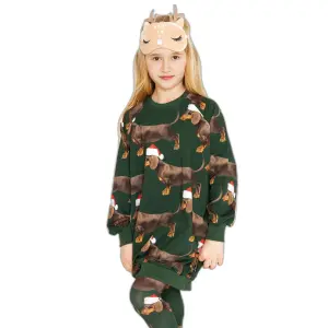 Dress sweat girl Snurk James Xmas Gots image-0