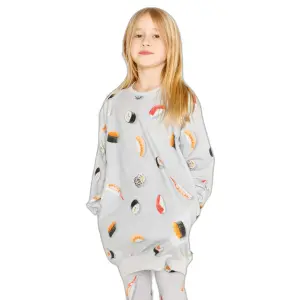 Dress sweat girl Snurk Sushi Sunday Gots image-0