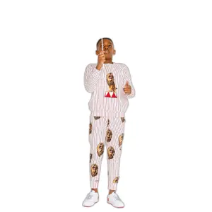 Kids' joggers Snurk Lion Gots image-0