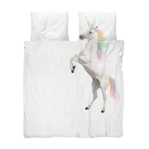 Comforter cover and pillowcase for children Snurk Unicorn image-1