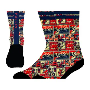 Chaussettes long Pull-in comic image-0