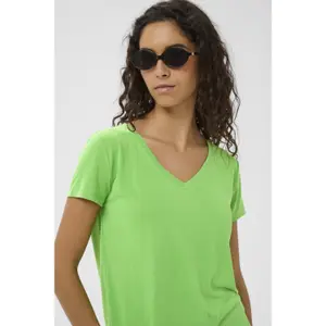 T-shirt da donna Soaked in Luxury SLColumbine V-neck image-5