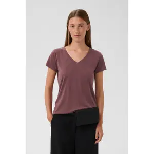 Tričko dámské Soaked in Luxury SLColumbine V-neck image-5