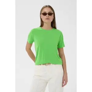 T-shirt de mulher Soaked in Luxury SLColumbine Crew-Neck image-1