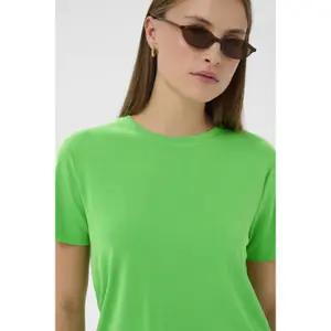 T-shirt de mulher Soaked in Luxury SLColumbine Crew-Neck image-5