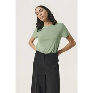 T-shirt de mulher Soaked in Luxury SLColumbine Crew-Neck image-2