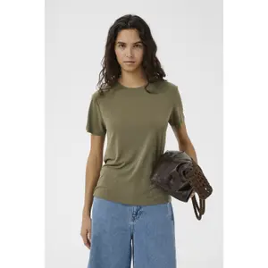 T-shirt de mulher Soaked in Luxury SLColumbine Crew-Neck image-1