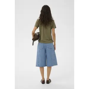 T-shirt de mulher Soaked in Luxury SLColumbine Crew-Neck image-4