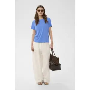 T-shirt de mulher Soaked in Luxury SLColumbine Crew-Neck image-2