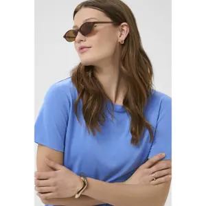 T-shirt de mulher Soaked in Luxury SLColumbine Crew-Neck image-5