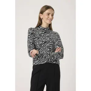 Saltador de gola rulê feminino Soaked in Luxury SLHanadi image-2