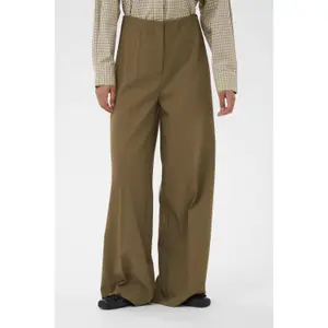 Pantalon femme Soaked in Luxury Corinne Wide Long image-1