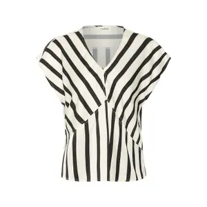 Mönstrad blus för kvinnor Soaked in Luxury Clero image-0