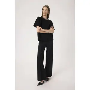 Embellished Women's T-Shirt Soaked in Luxury SLMarigold image-3