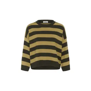 Woman sweater Soaked in Luxury SLSpina Boxy image-0
