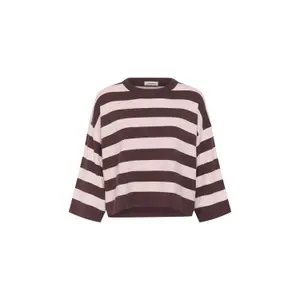 Woman sweater Soaked in Luxury SLSpina Boxy image-0
