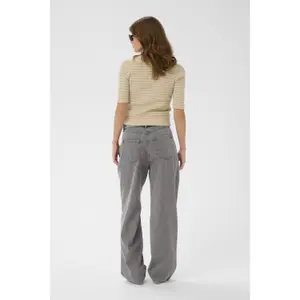 Wide Leg Women's Jeans Soaked in Luxury SLNinnia image-5